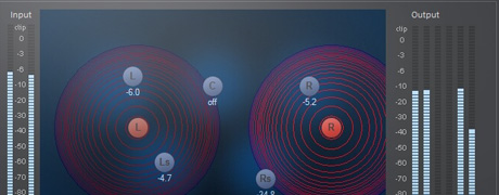 Video Pro X6 mit 5.1 Surround Sound Support Der 5.1-Creator ermöglicht Surround-Sound-Mix in Echtzeit.