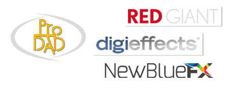 Plug-in-Support für NewBlueFX, Red Giant, Digieffects u. v. m. MAGIX Video Pro X5 bietet einen umfangreichen Plug-in-Support für viele namhafte Hersteller.